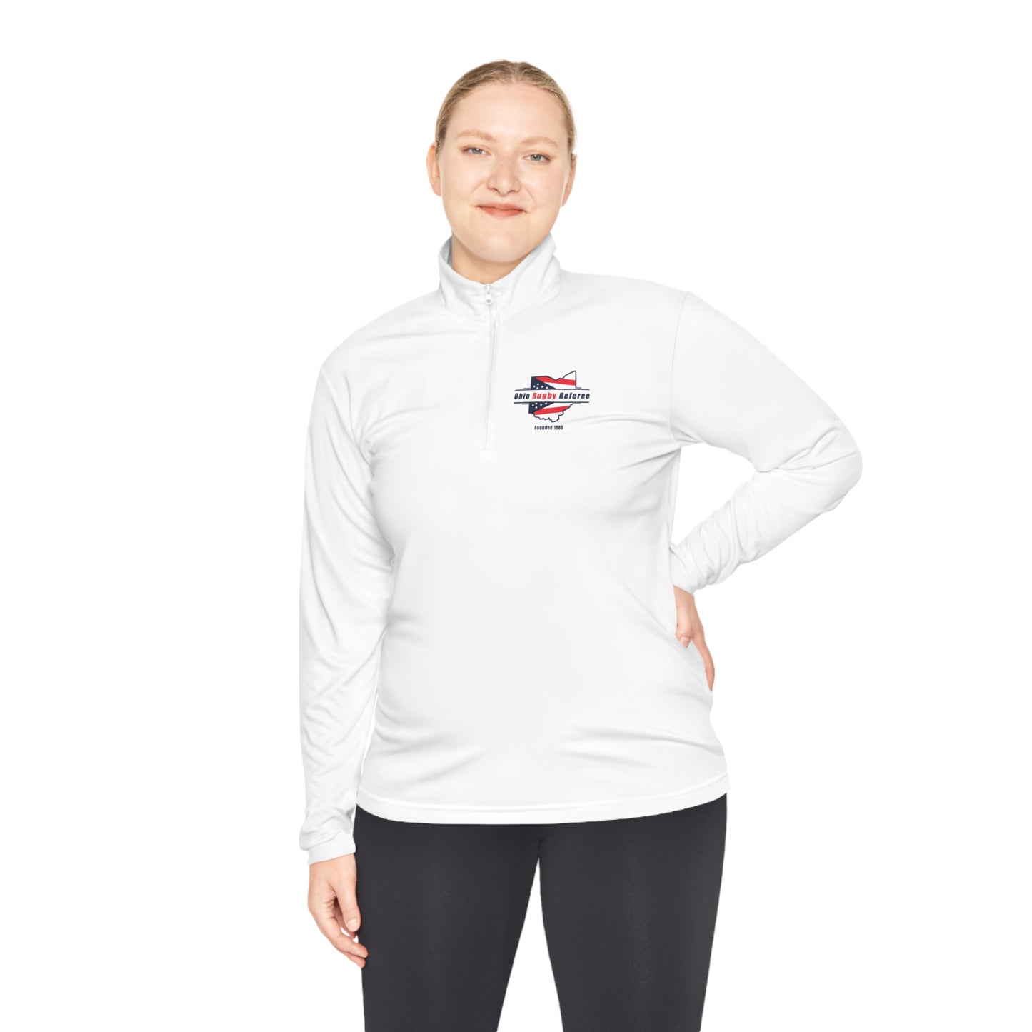 Unisex Quarter-Zip Pullover | Ohio Rugby Referee Society