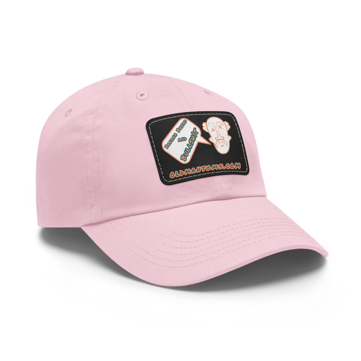 Dad Hat with Leather Patch | Old Man Tom's BB&B