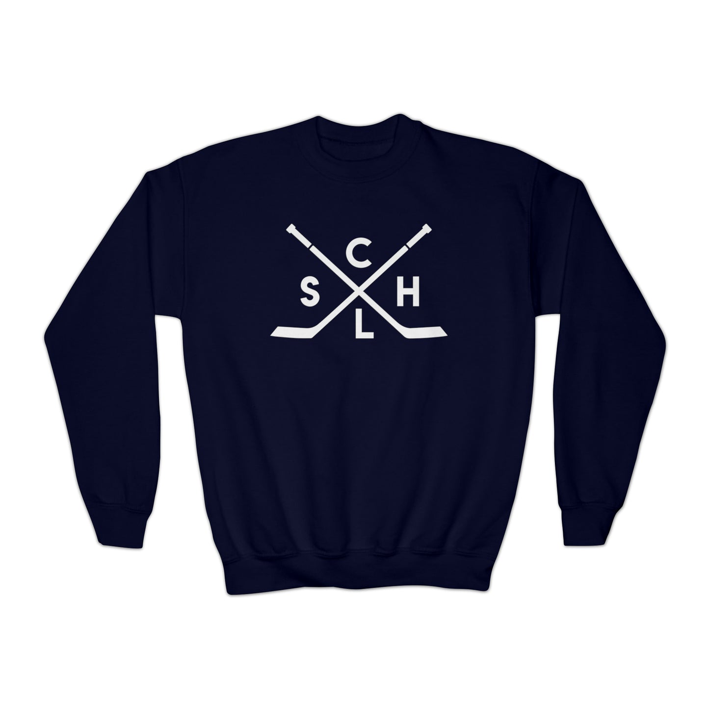 Youth Crewneck Sweatshirt | CSHL X-Sticks