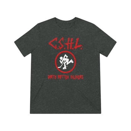 Unisex Triblend Tee | CSHL Dirty Rotten Inliners