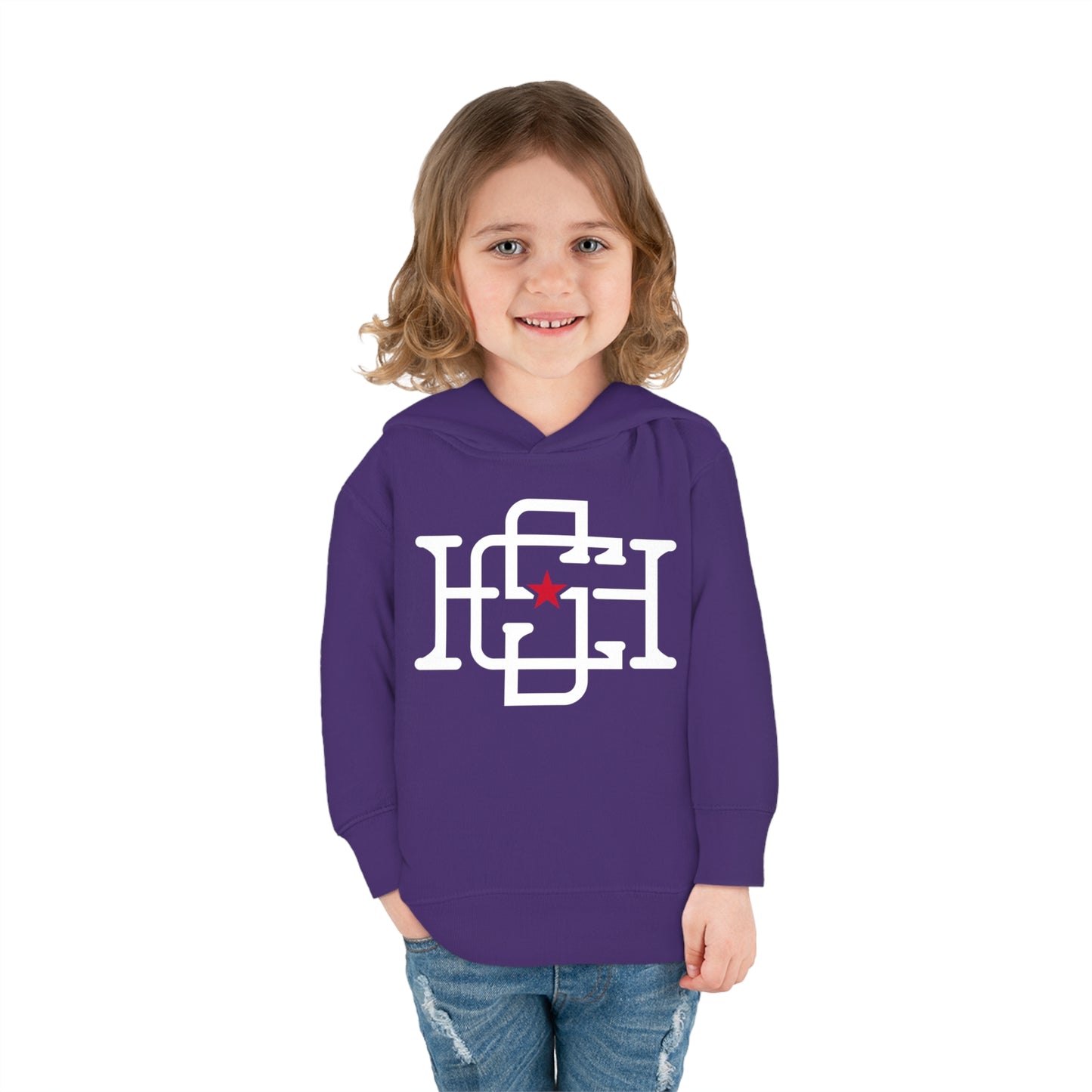 Toddler Pullover Fleece Hoodie | CSHL Knot Logo