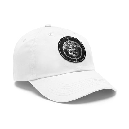 Dad Hat with Leather Patch (Round) | Sea of Treachery Sigil