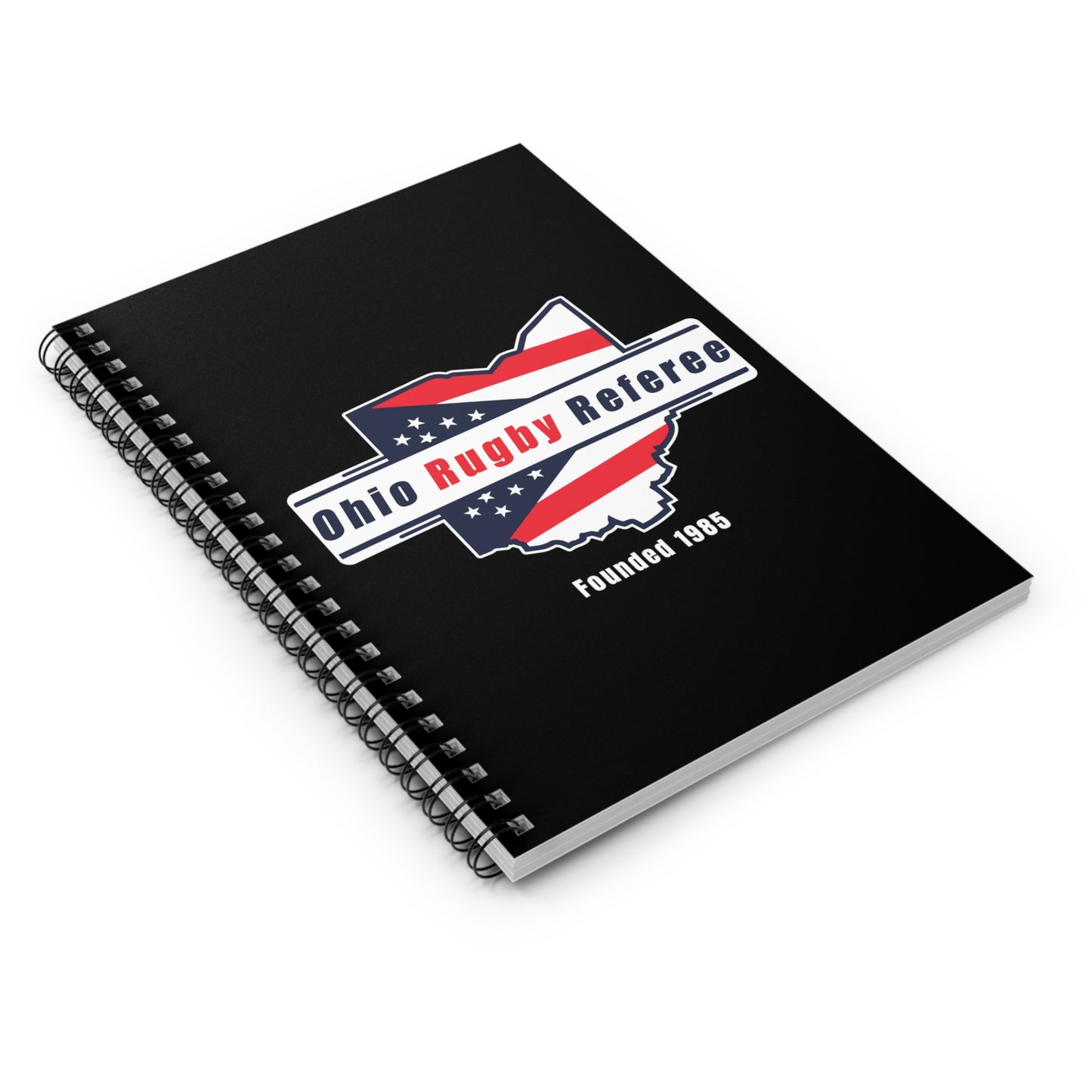 Spiral Notebook - Ruled Line | Ohio Rugby Referee Society