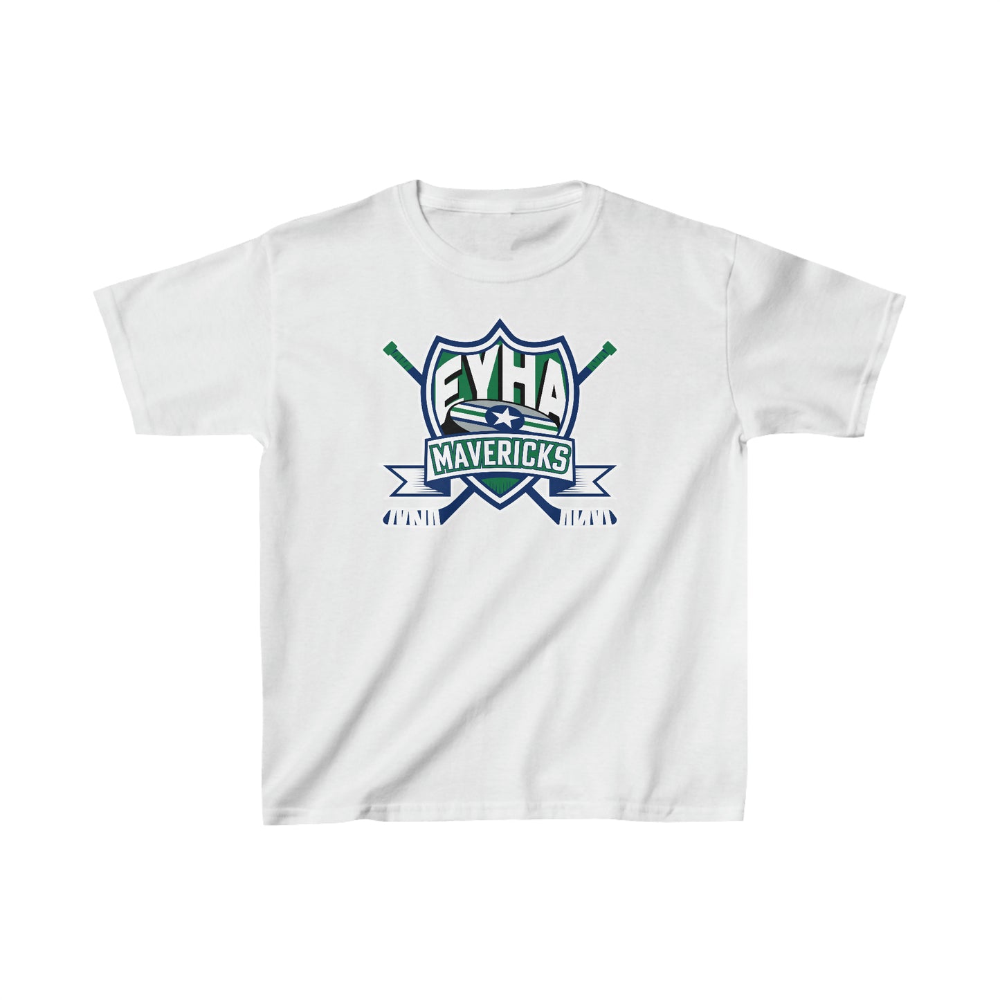 Youth Heavy Cotton™ Tee | EYHA Mavericks Hockey