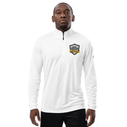 addidas® Quarter-Zip Embroidered Jacket | CRFC Wolfhounds 50th Banner