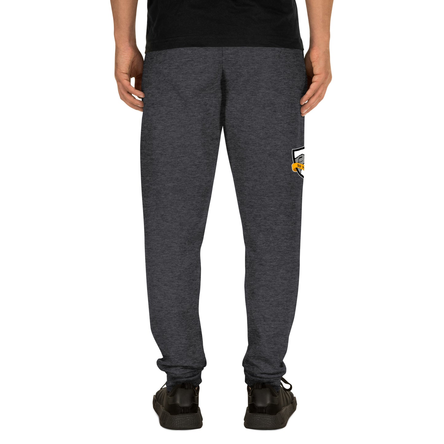 Unisex Embroidered Joggers | CRFC Wolfhounds 50th Banner