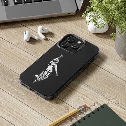 Black Tough Phone Cases | Gypsy's Dancing Gypsy Lady (by @tylerabnertattoo)