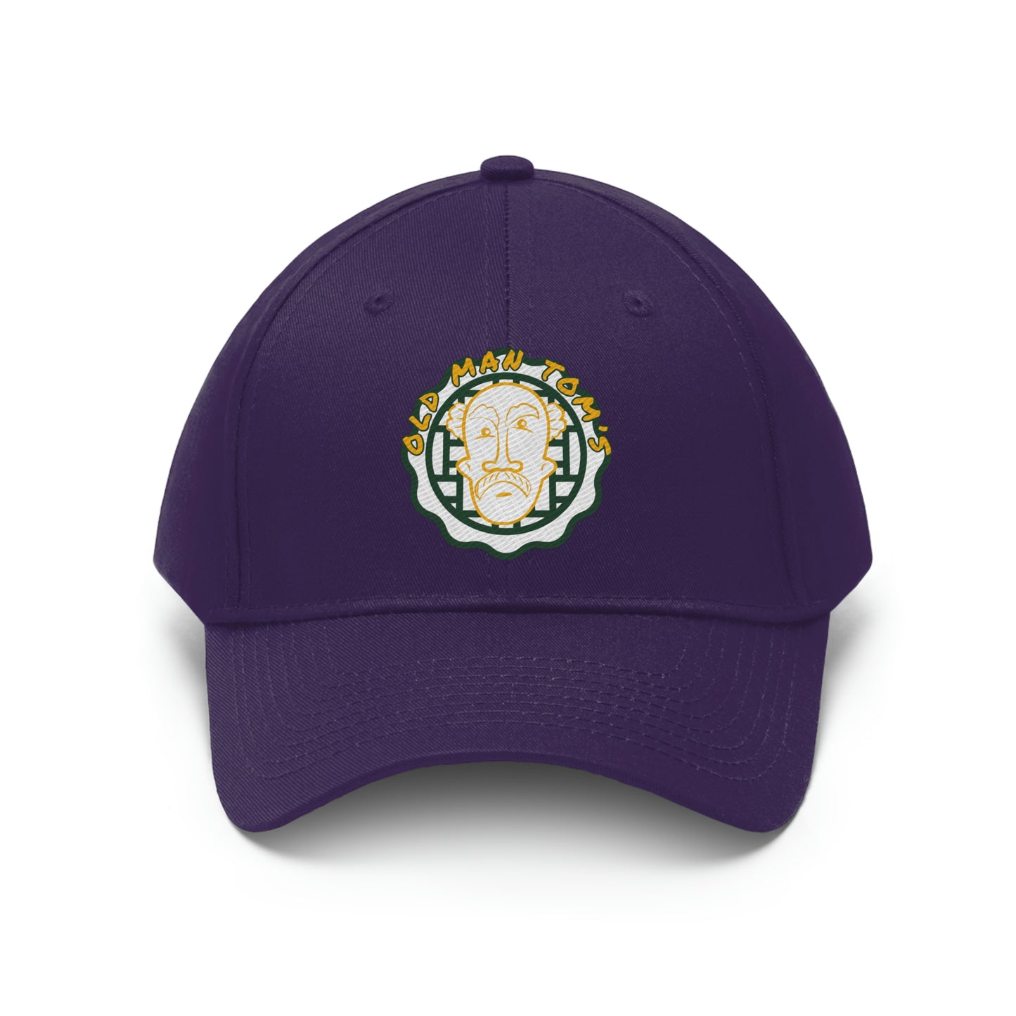 Old Man Tom's Logo Unisex Twill Hat