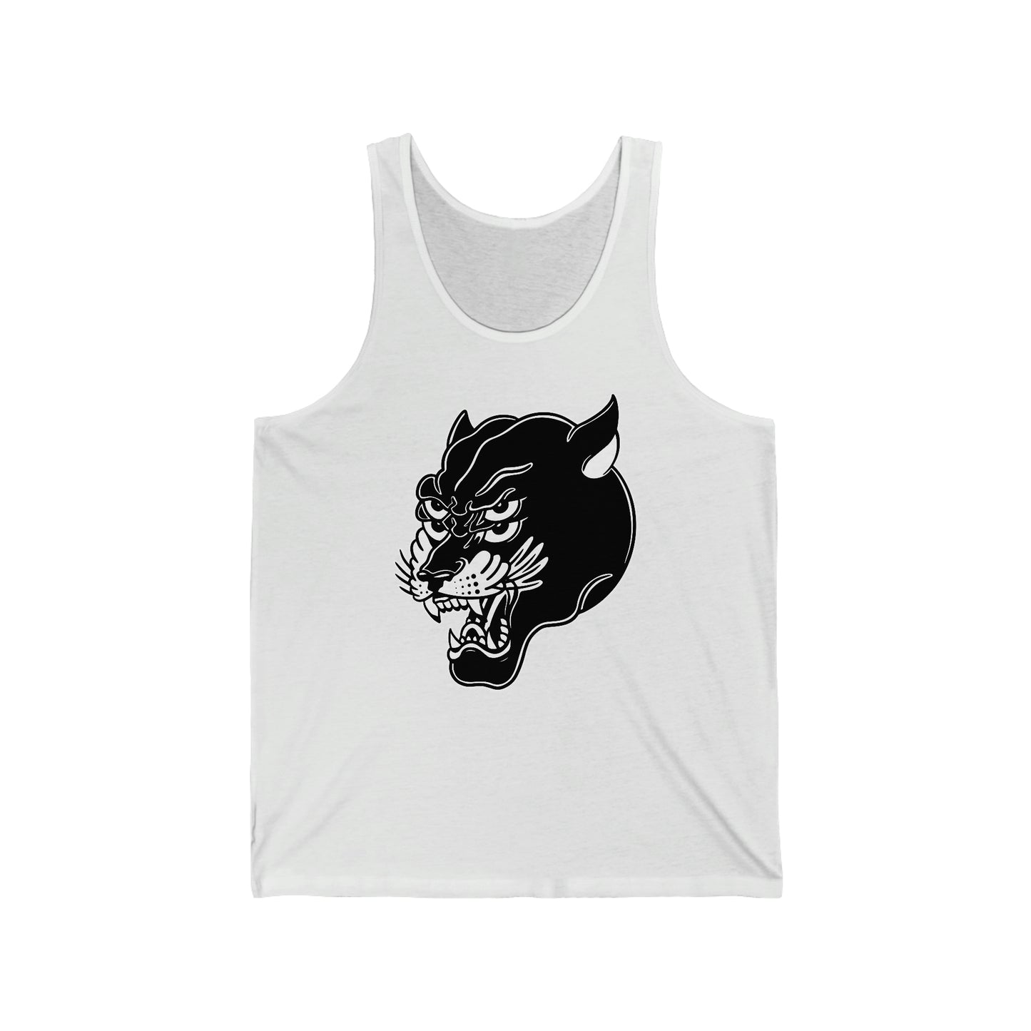 Unisex Jersey Tank | Mothers Tattoo Double Panther Logo by Brendan Houston (IG: @ohbhave)
