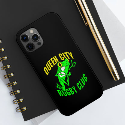 Tough Phone Cases, Case-Mate | QCRFC Frogs Logo