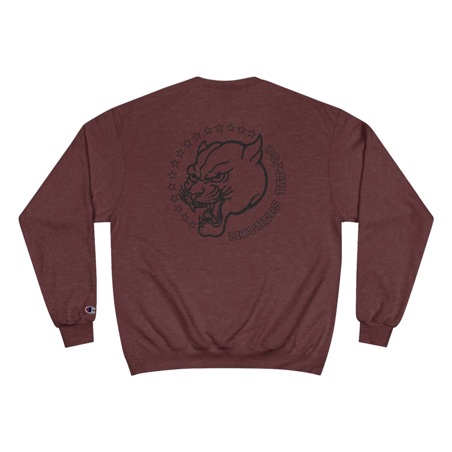 Unisex Champion Eco Crewneck Sweatshirt | Mothers Tattoo Logo