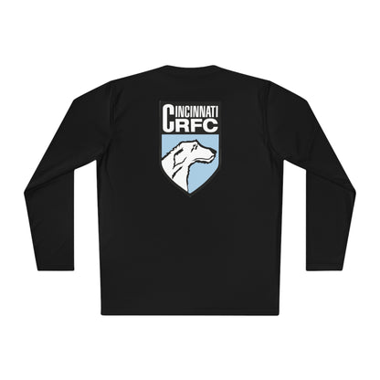 Unisex Performance Long Sleeve Shirt | CRFC Wolfhounds Blue Crest