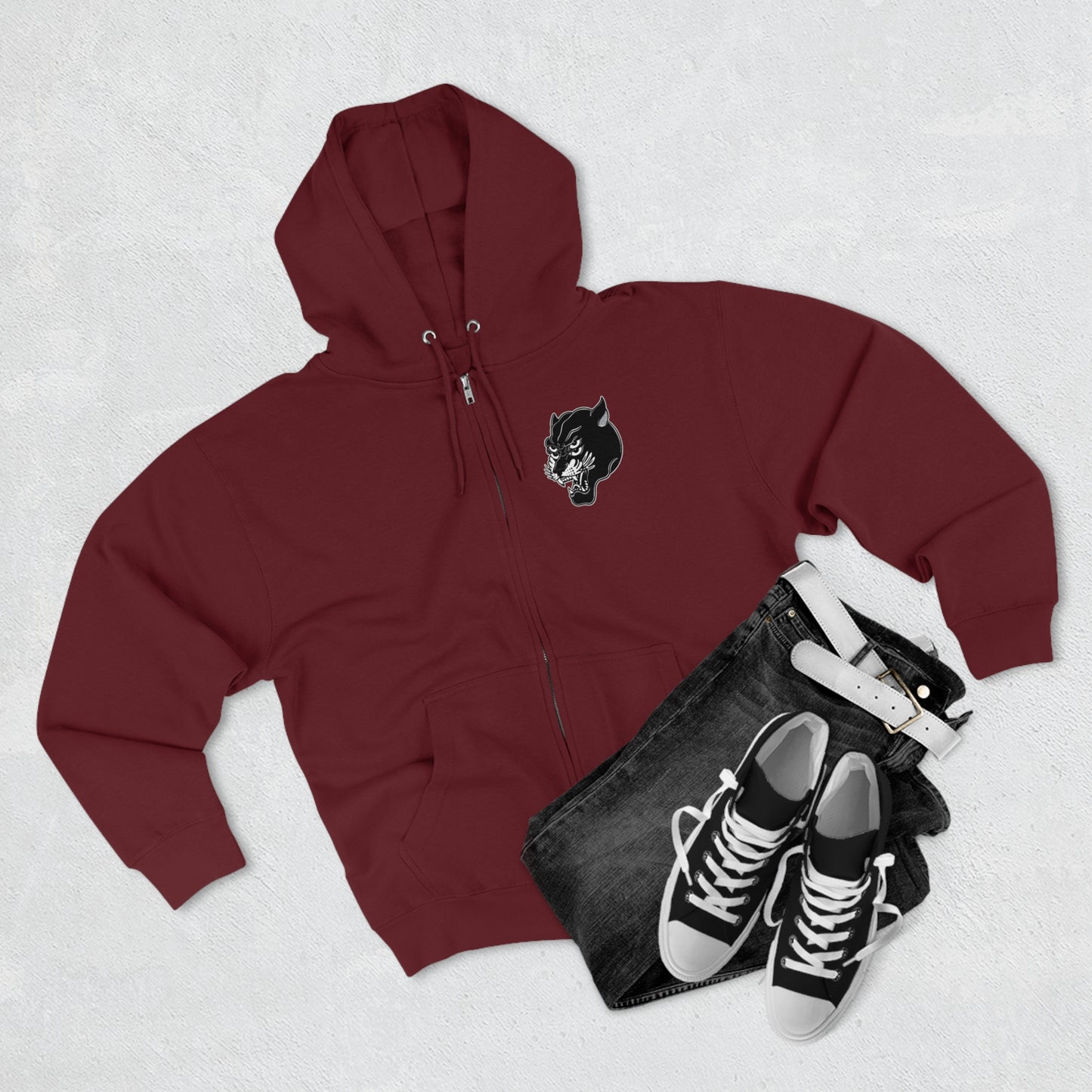 Unisex Premium Full Zip Hoodie | Gypsy's Double Gypsy Lady (by @ohbhave)
