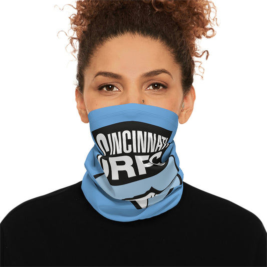 Blue Gaiter With Drawstring | CRFC Wolfhounds Blue Crest