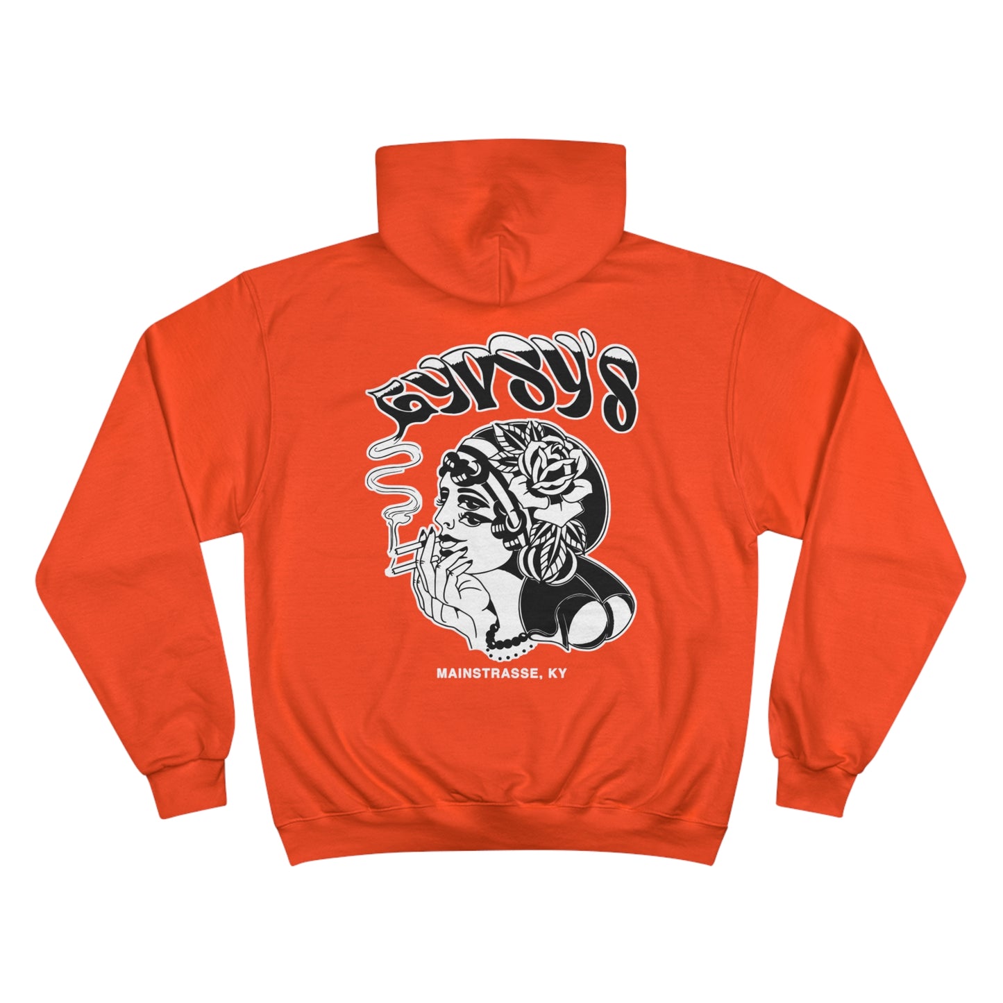 Unisex Champion Hoodie | Gypsy's Double Gypsy Lady (by @ohbhave)