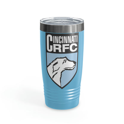 20oz Ringneck Tumbler | CRFC Wolfhounds Blue Crest