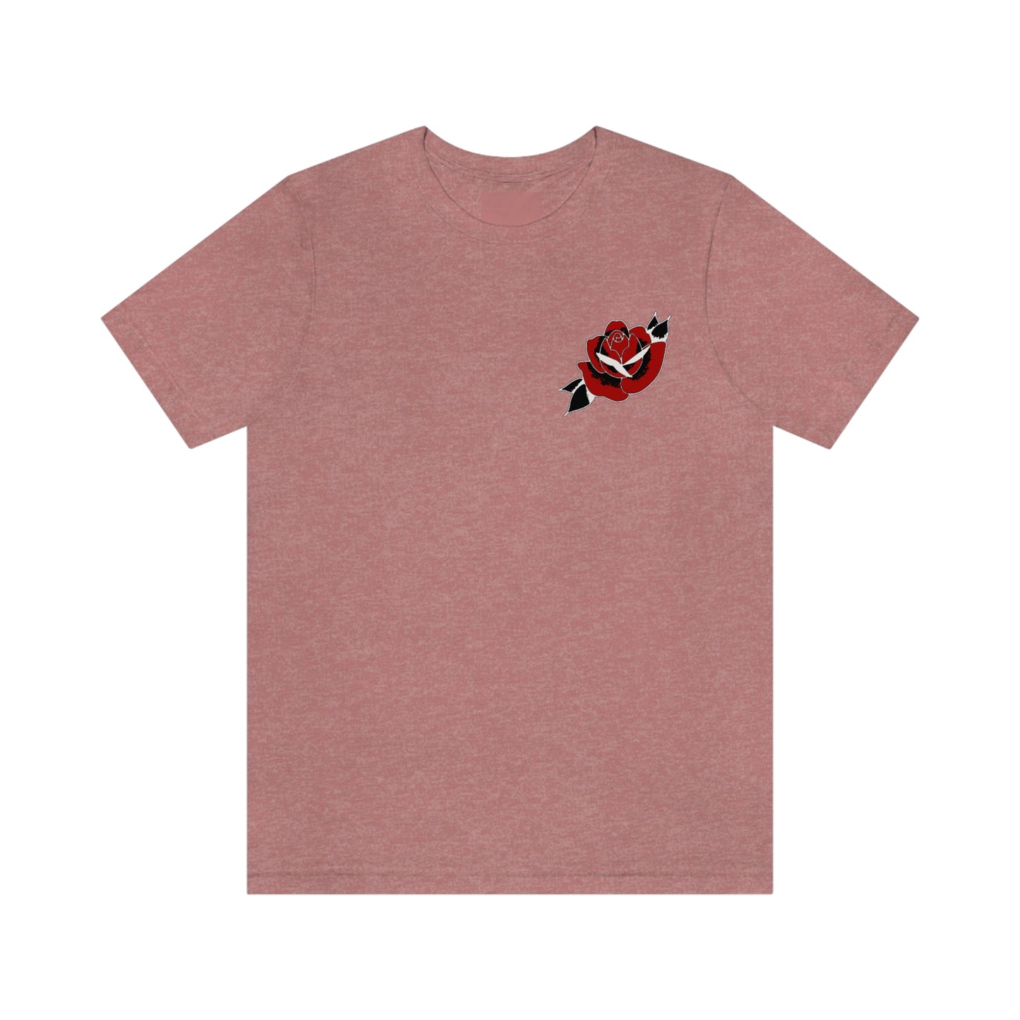 Unisex Jersey Short Sleeve Tee | Gypsy's Red Rose Gypsy Lady (by @ryseart)