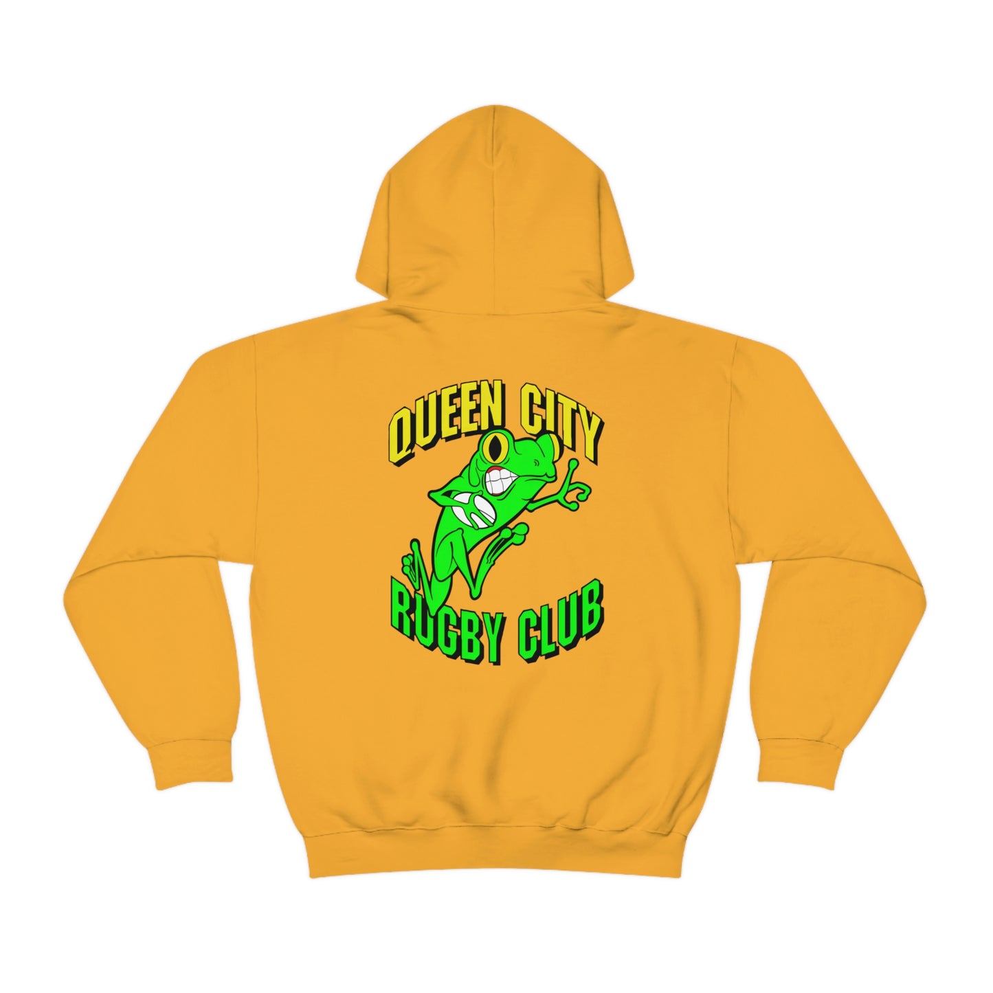 Unisex Heavy Blend™ Hoodie | QCRFC Frogs Logo
