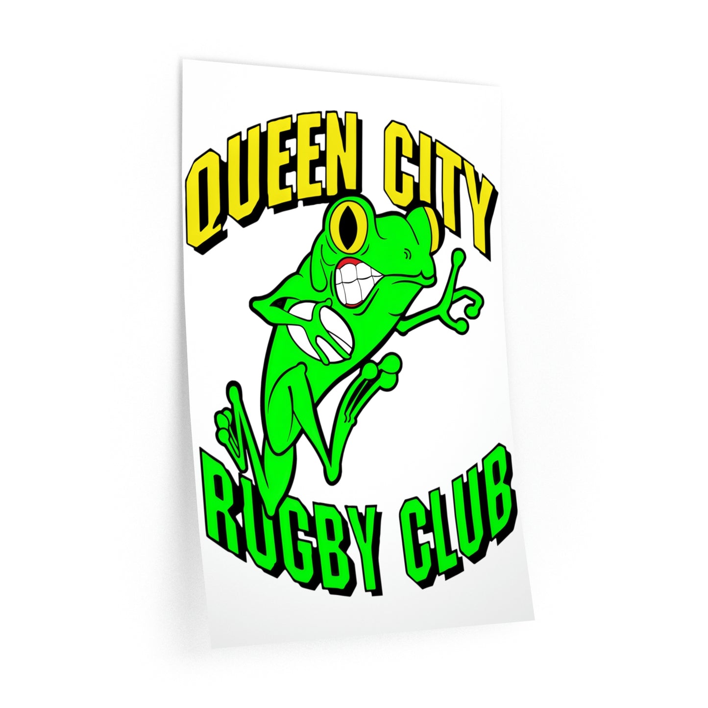 Wall Decal (3 Sizes) | QCRFC Frogs Logo