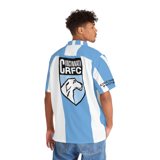 Bowling Shirt | CRFC Wolfhounds Blue Crest