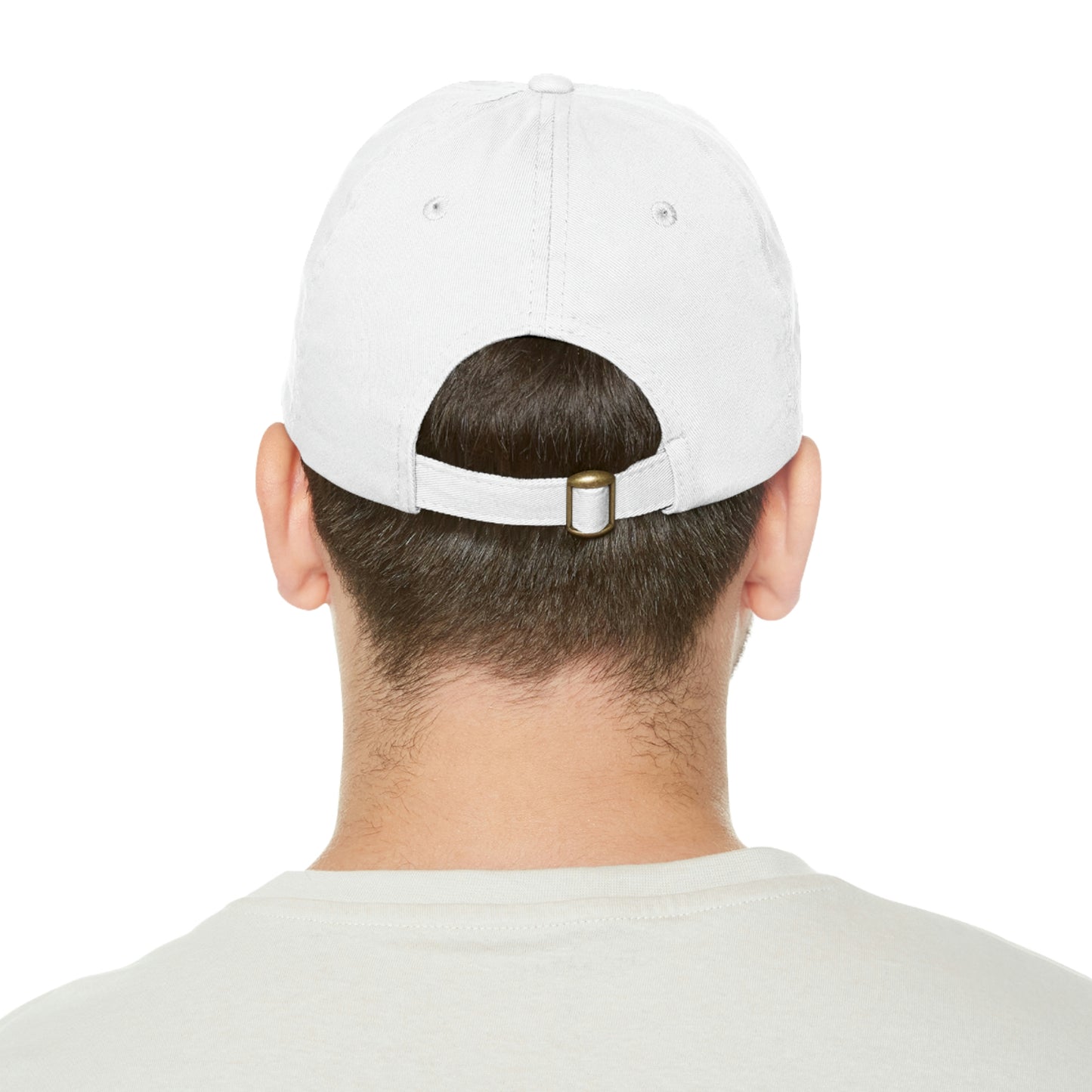 Old Man Tom's "Hey!" Dad Hat with Leather Patch