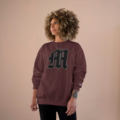 Unisex Champion Eco Crewneck Sweatshirt | Mothers Tattoo M Logo