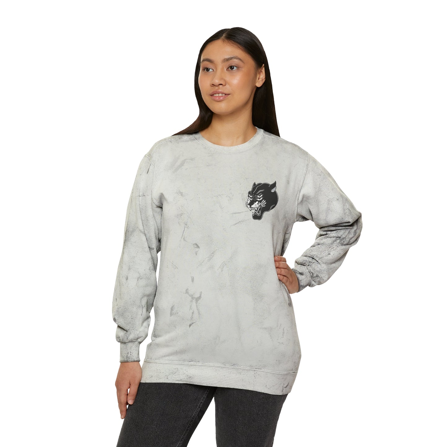 Unisex Comfort Colors Color Blast Crewneck Sweatshirt | Gypsy's Double Gypsy Lady (by @ohbhave)