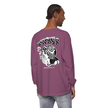 Unisex Comfort Colors Long Sleeve T-Shirt | Gypsy's Double Gypsy Lady (by @ohbhave)