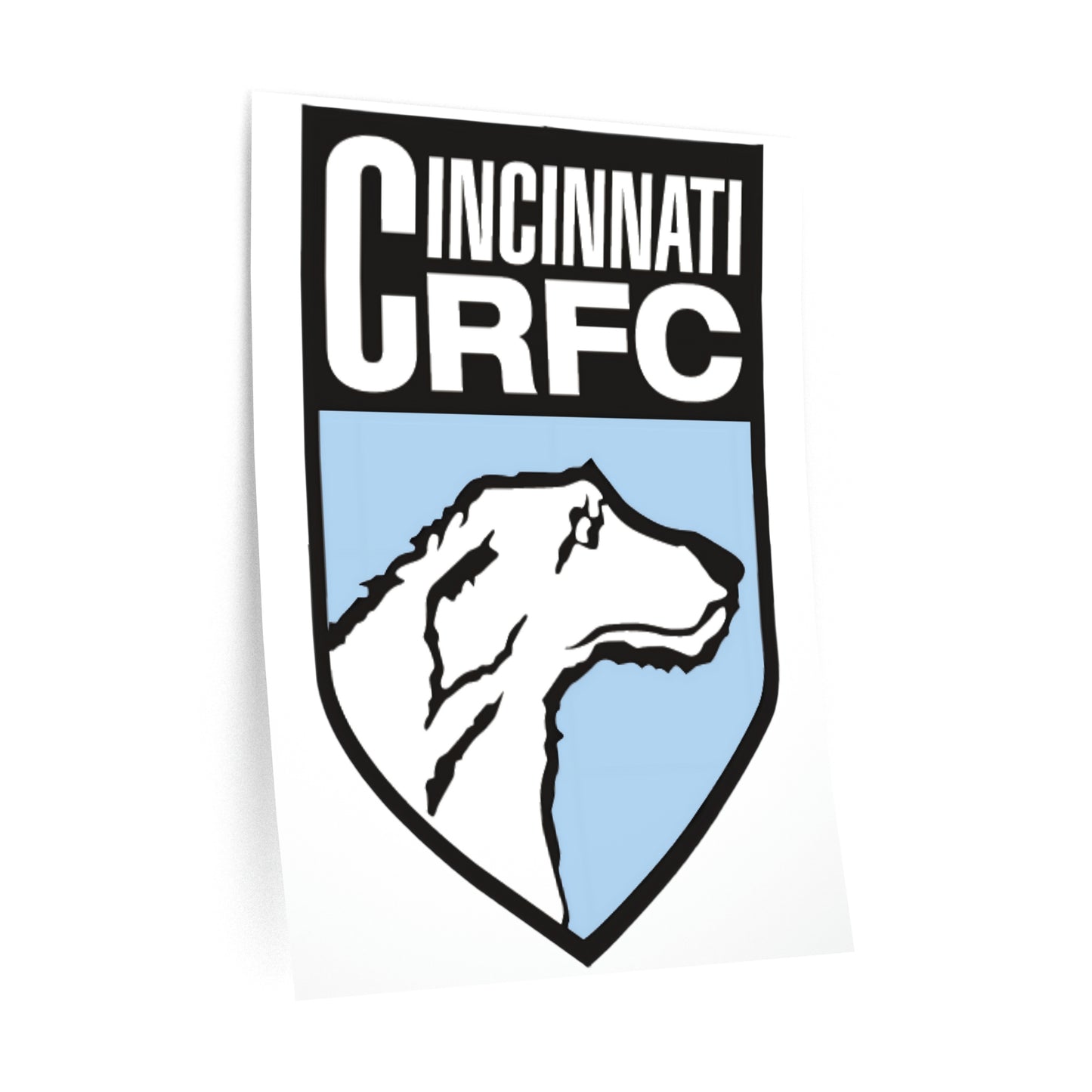 Wall Decal (3 Sizes) | CRFC Wolfhounds Blue Crest
