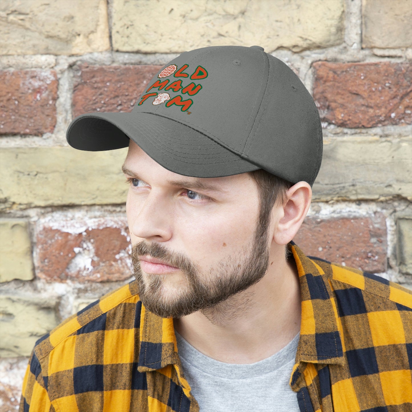 Old Man Tom's "I Can Read It" Unisex Twill Hat