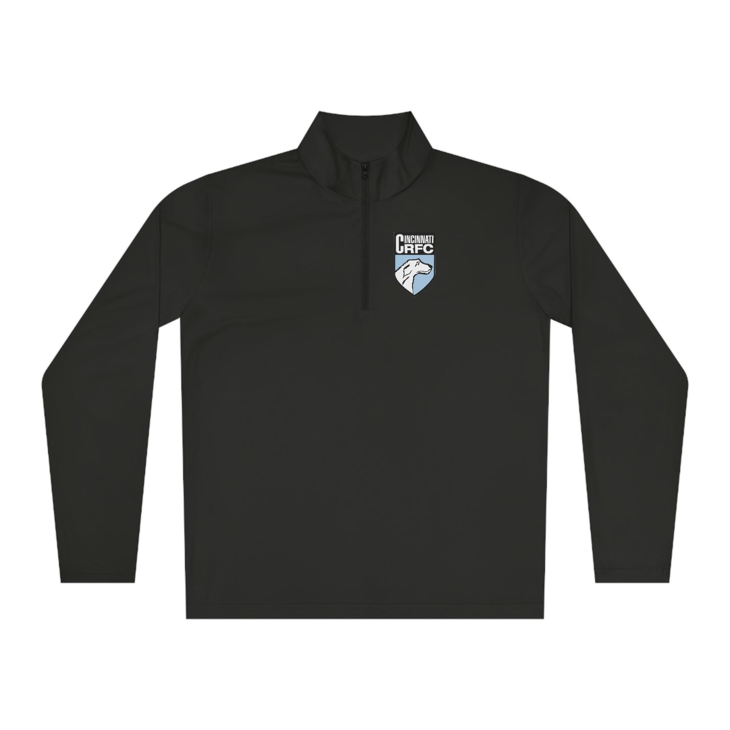 Unisex Quarter-Zip Pullover | CRFC Wolfhounds Blue Crest
