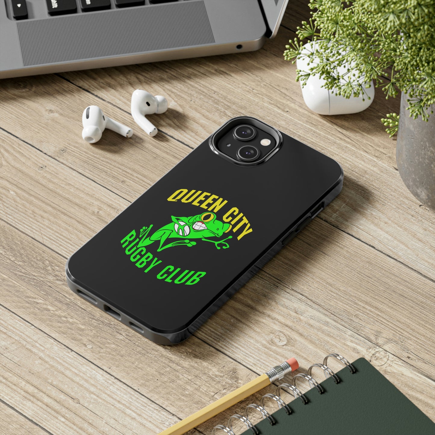 Tough Phone Cases, Case-Mate | QCRFC Frogs Logo