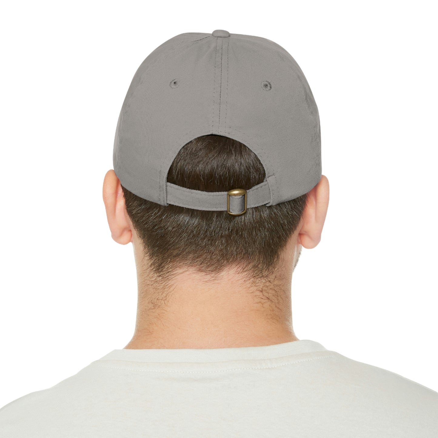 Old Man Tom's "Hey!" Dad Hat with Leather Patch