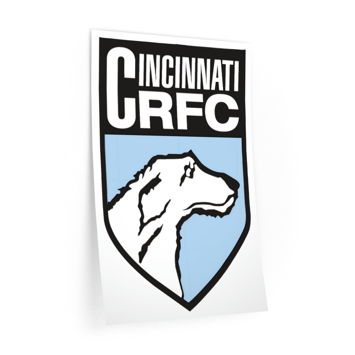 Wall Decal (3 Sizes) | CRFC Wolfhounds Blue Crest