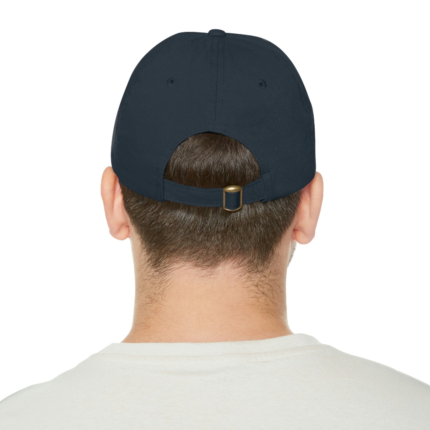 Old Man Tom's "Hey!" Dad Hat with Leather Patch