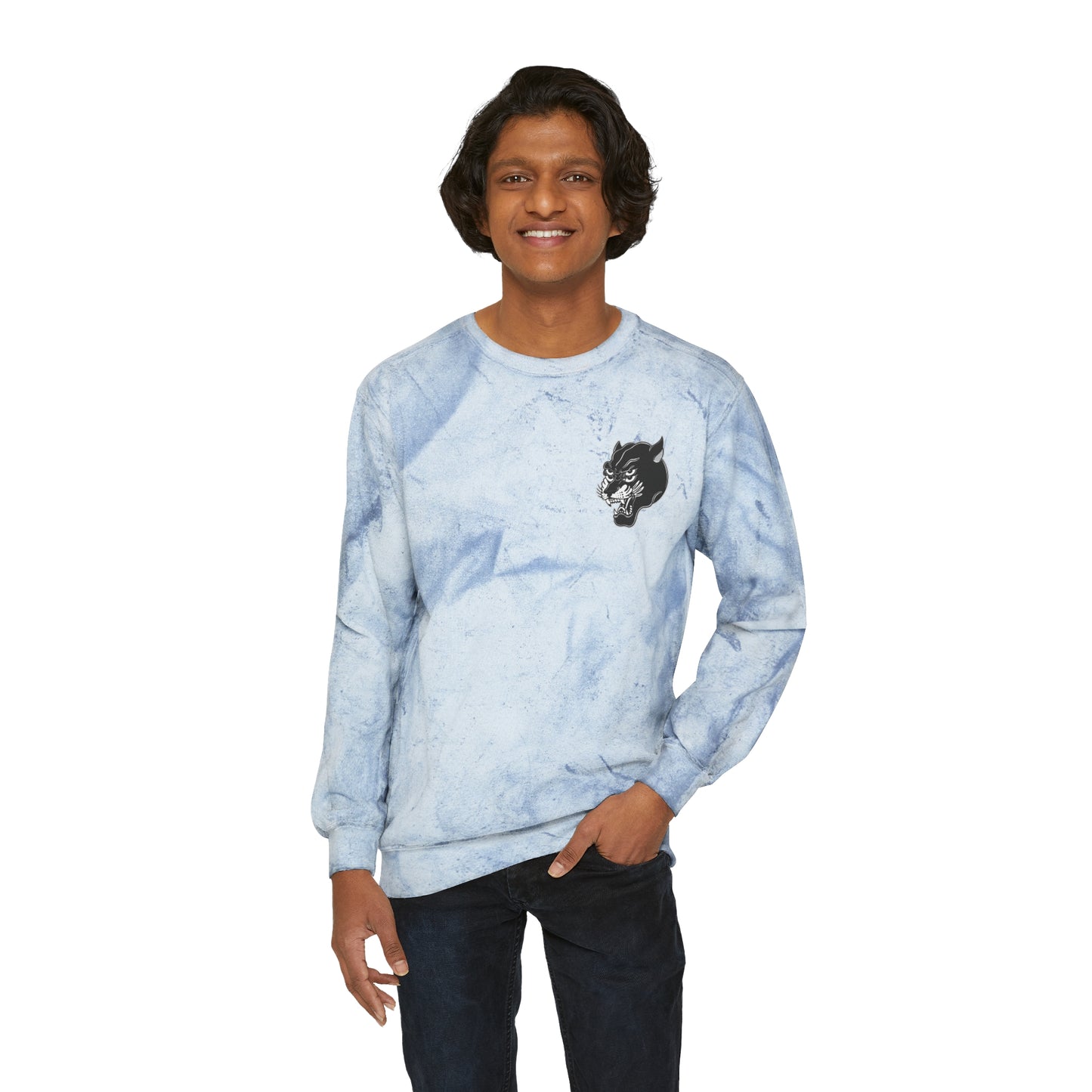 Unisex Comfort Colors Color Blast Crewneck Sweatshirt | Gypsy's Double Gypsy Lady (by @ohbhave)