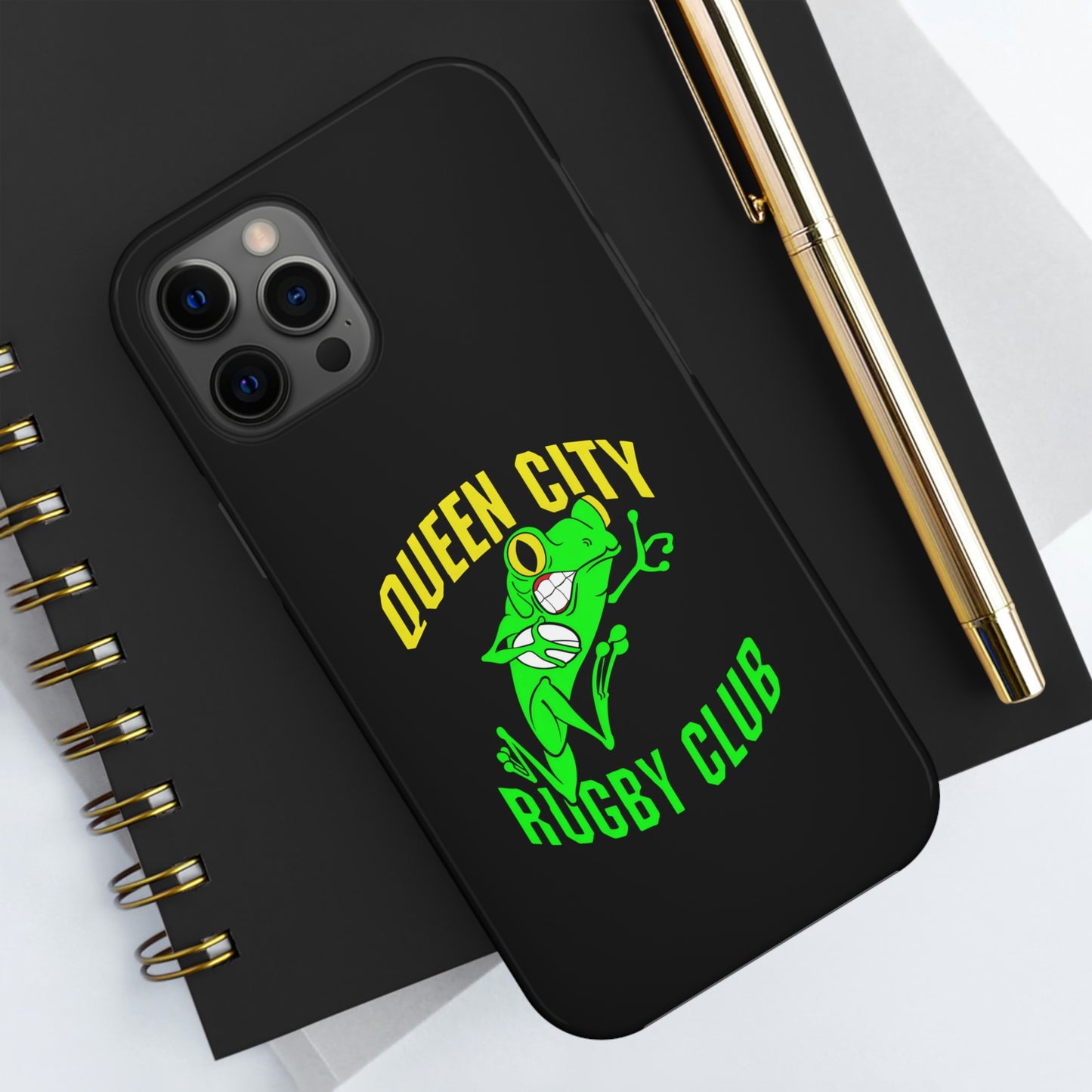 Tough Phone Cases, Case-Mate | QCRFC Frogs Logo