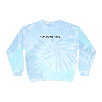 Unisex Tie-Dye Crewneck Sweatshirt | CRFC Wolfhounds Blue Crest