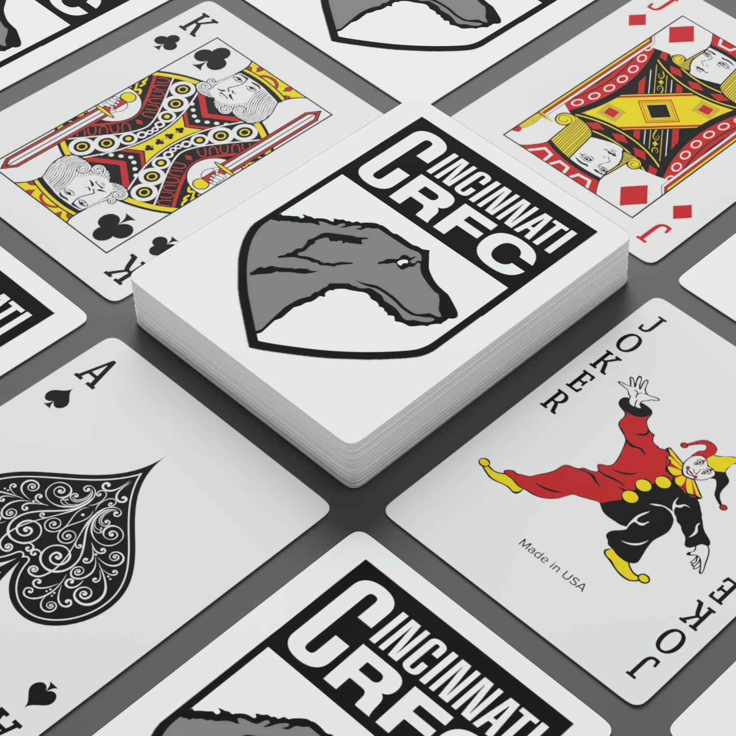 Deck of Cards | CRFC Wolfhounds White Crest