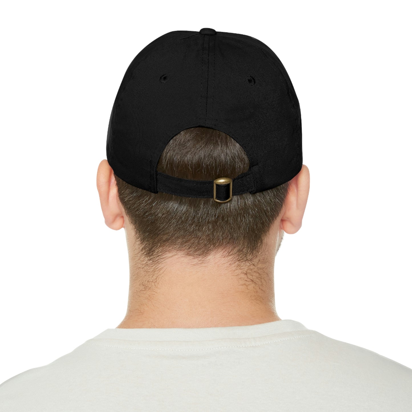 Old Man Tom's "Hey!" Dad Hat with Leather Patch