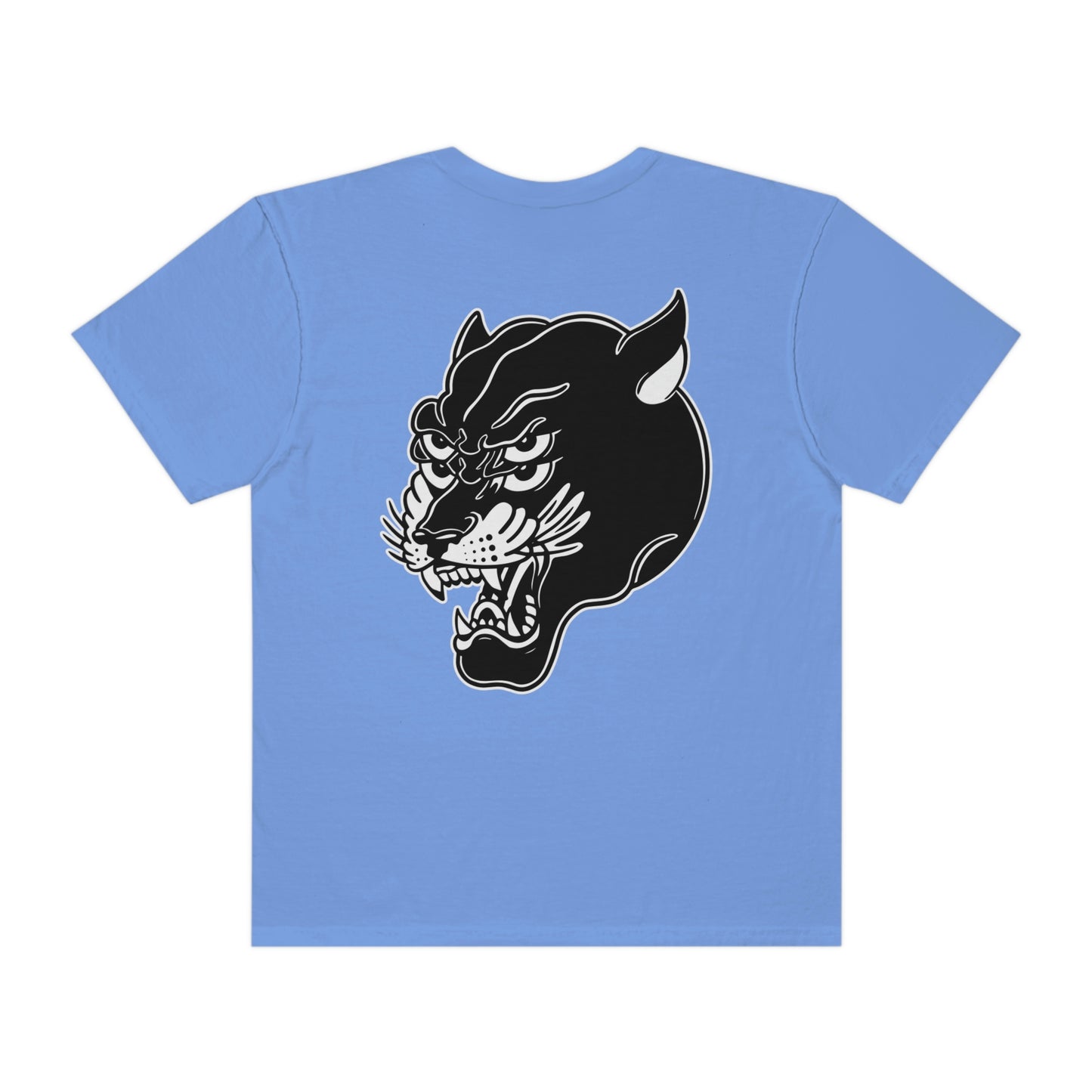 Unisex Comfort Colors T-shirt | Mothers Tattoo Double Panther Logo by Brendan Houston (IG: @ohbhave)