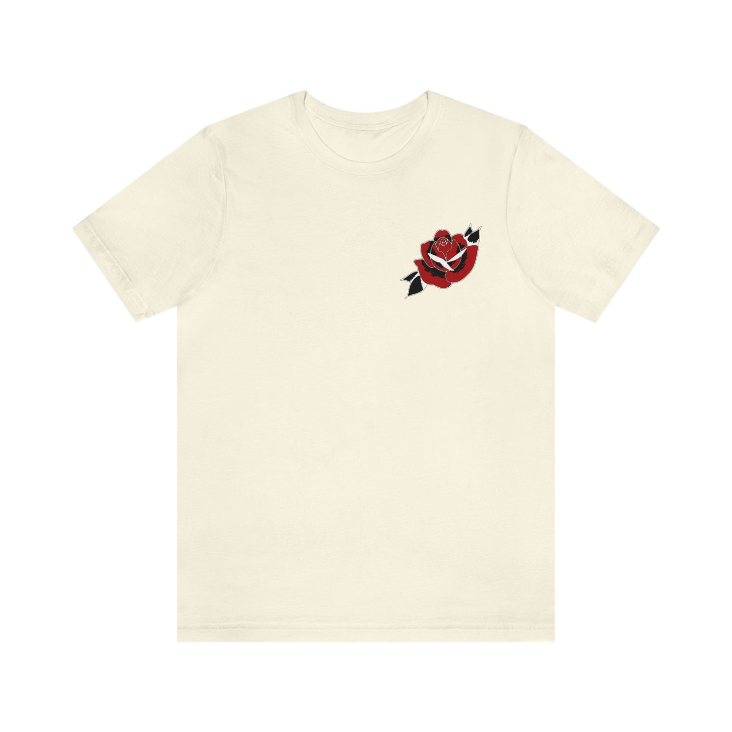 Unisex Jersey Short Sleeve Tee | Gypsy's Red Rose Gypsy Lady (by @ryseart)