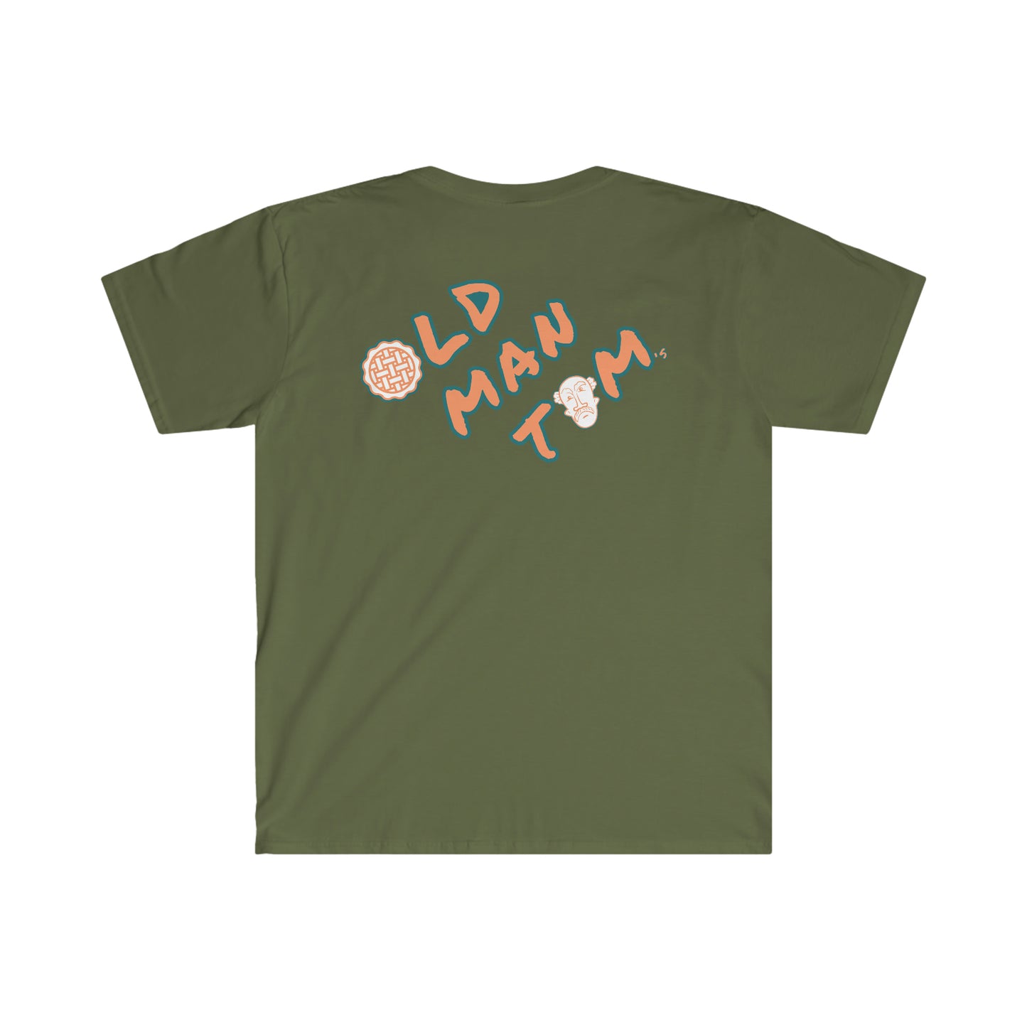 Old Man Tom's "Falling" Unisex Softstyle T-Shirt