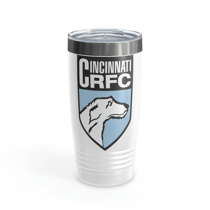 20oz Ringneck Tumbler | CRFC Wolfhounds Blue Crest