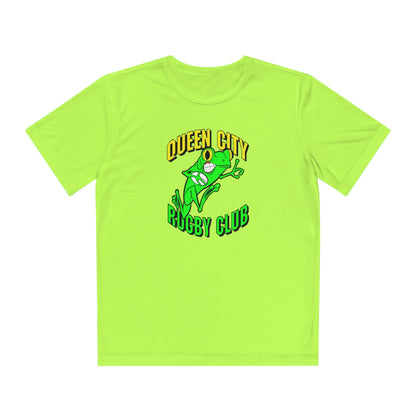 Youth Competitor Tee | QCRFC Frogs Logo