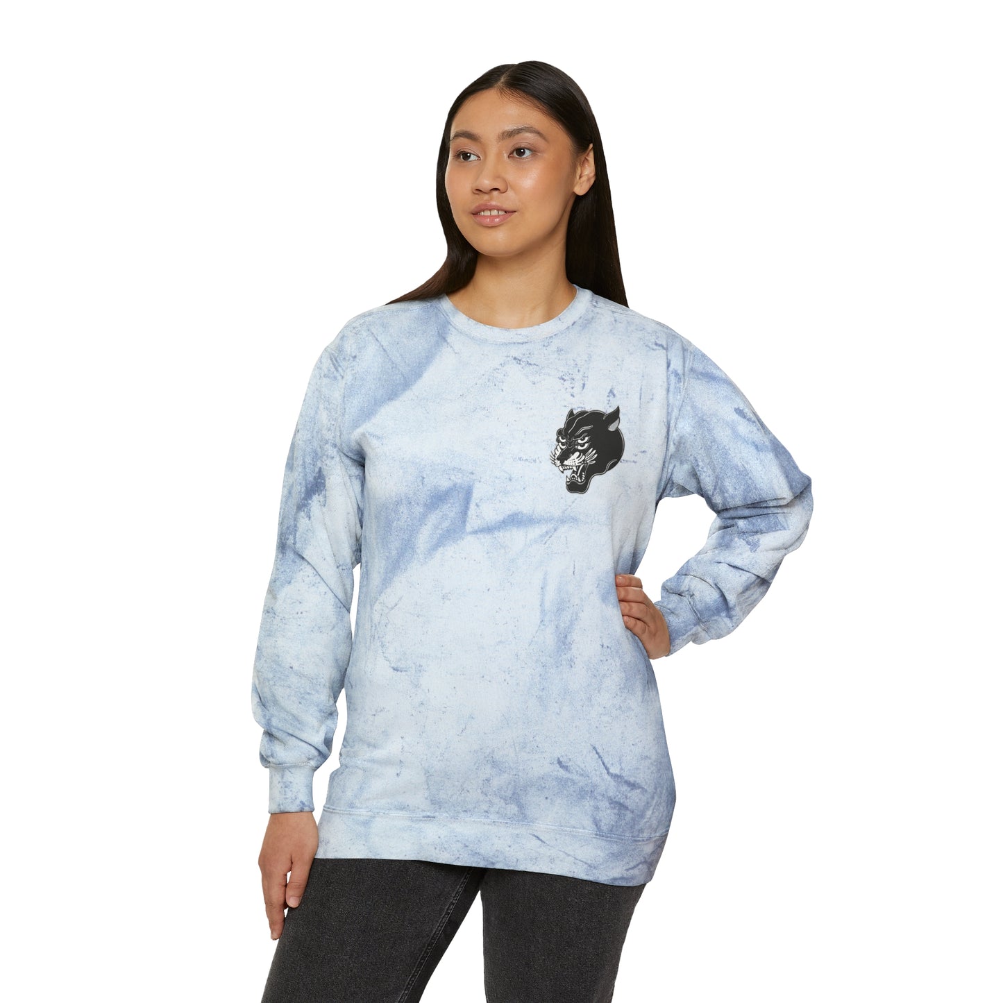 Unisex Comfort Colors Color Blast Crewneck Sweatshirt | Gypsy's Double Gypsy Lady (by @ohbhave)