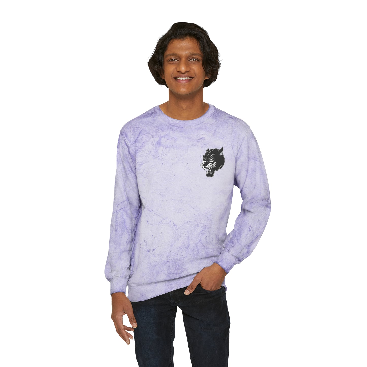 Unisex Comfort Colors Color Blast Crewneck Sweatshirt | Gypsy's Double Gypsy Lady (by @ohbhave)